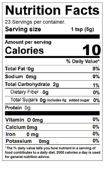 100% ORGANIC GINGER POWDER - 4 oz