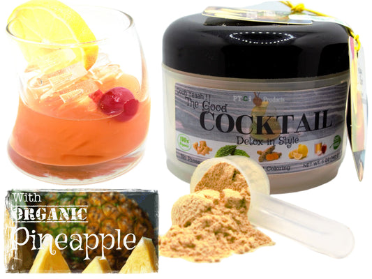 The Good Cocktail 100% Organic with Pineapple