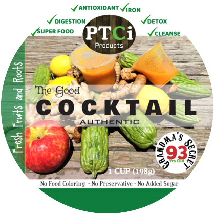 The Good Cocktail  fresh with pulp ( 7oz )  - 100% all natural Original