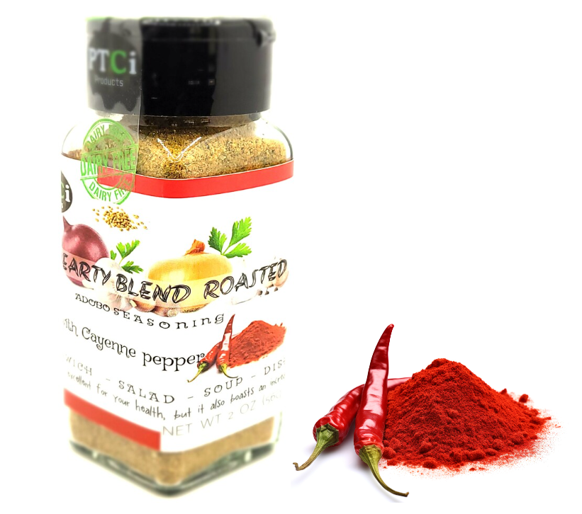 15 Hearty blend roasted adobo seasoning ( 2oz ) -  With CAYENNE 100% organic