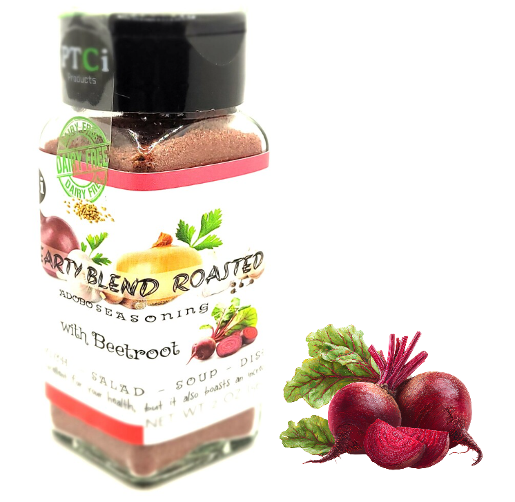 15 Hearty blend roasted adobo seasoning ( 2oz ) -  With BEETROOT 100% organic
