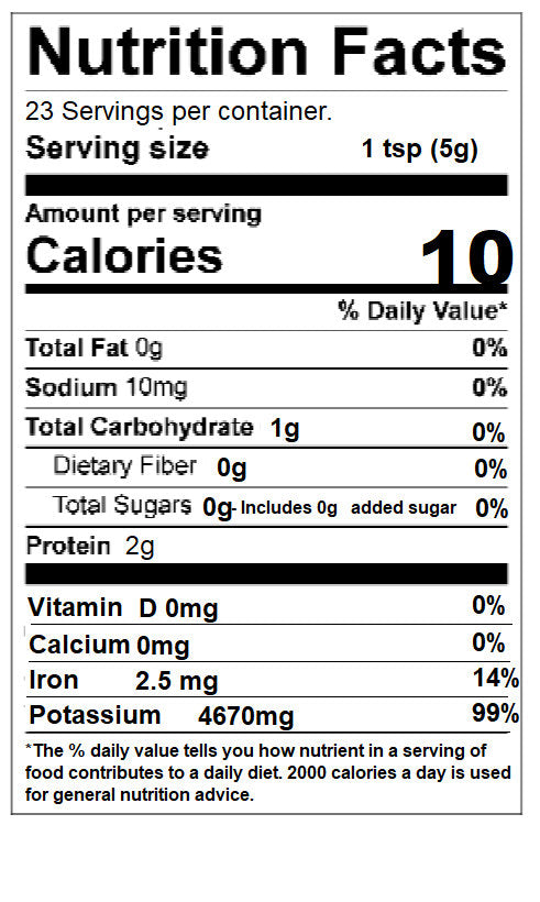 100% ORGANIC SPIRULINA POWDER - 4 oz