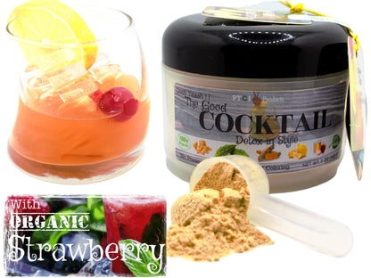 The Good Cocktail 100% Organic with Strawberry