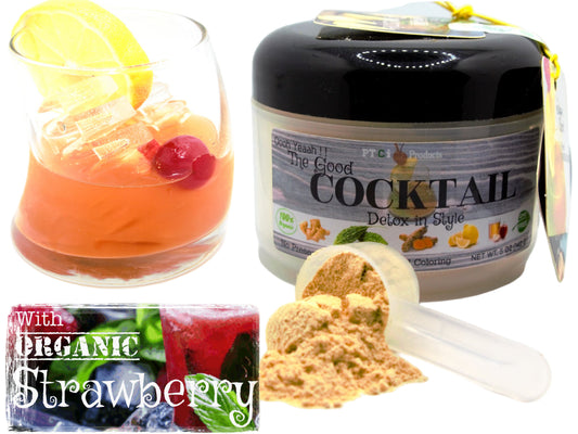The Good Cocktail 100% Organic with Strawberry